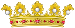 Coronet Of A Duke Of Portugal