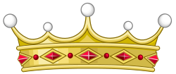 Coronet Of A Viscount Of Portugal
