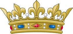 Crown Of A Royal Prince Of The Blood Of France