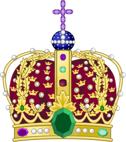 Physical Crown Of The King Of Norway