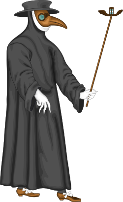 Figure Of A Plague Doctor