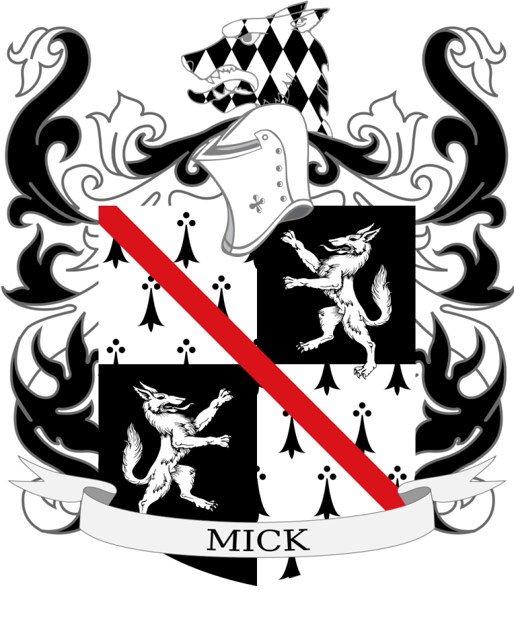 THE MICK FAMILY COAT OF ARMS