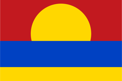 Unofficial flag of the Palmyra Atoll