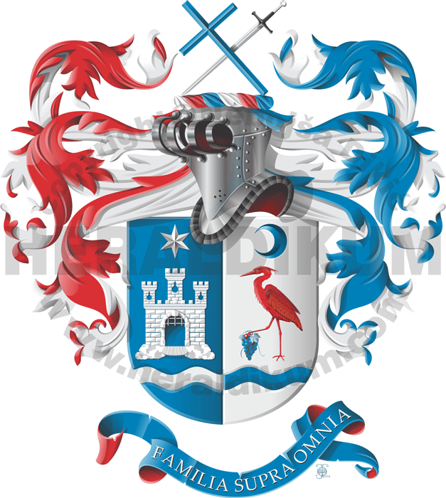 new coat of arms
family Ilić from Germany
