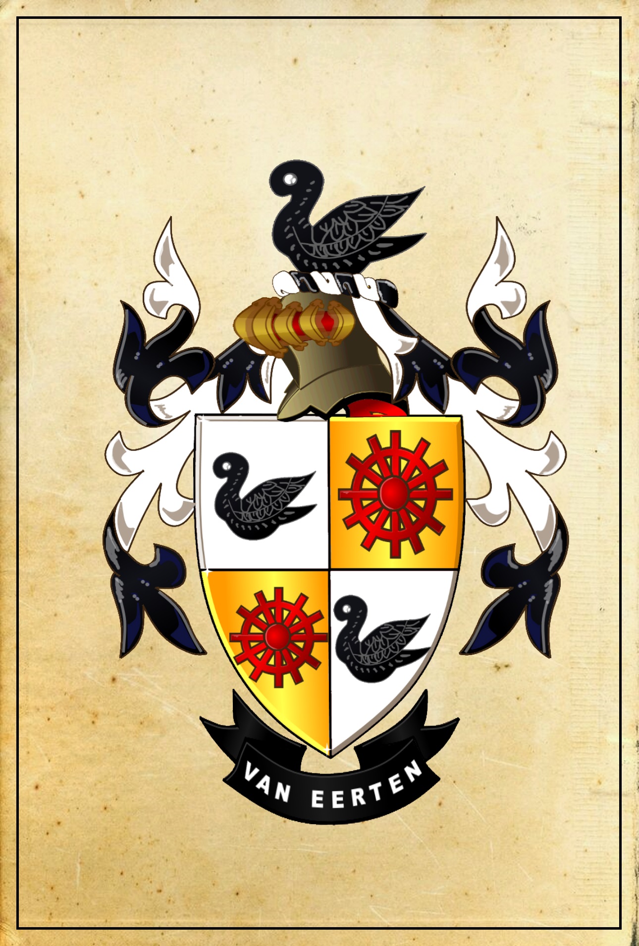 Coat of arms no 400 reworked from an old Afrikaans publication!