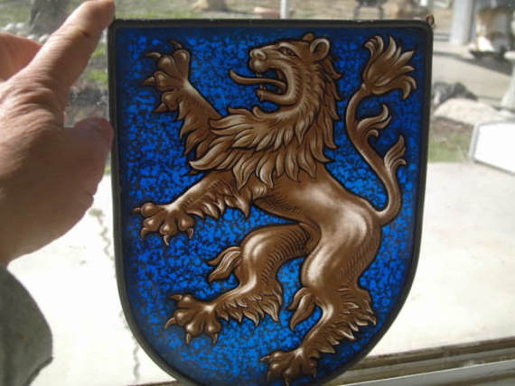Traditional, kiln fired painted stained glass art by
https://www.etsy.com/shop/GabrielStudiosArt