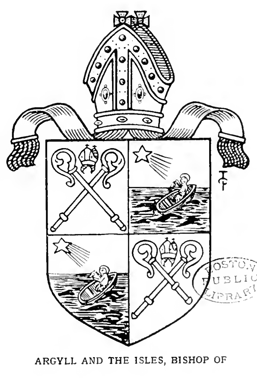 ARGYLL AND THE ISLES, Bishop of.