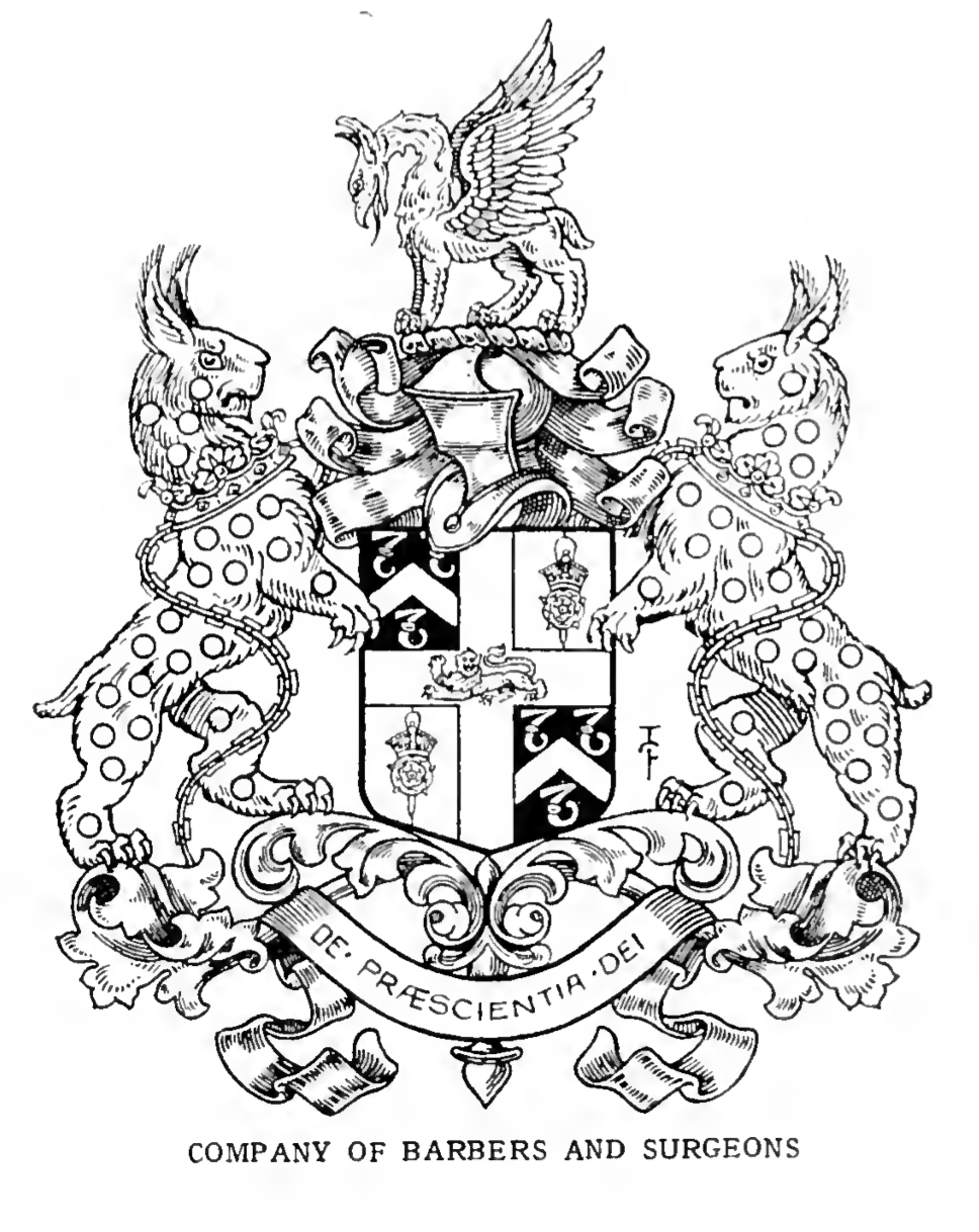 BARBERS AND SURGEONS, The Worshipful Company of (London).