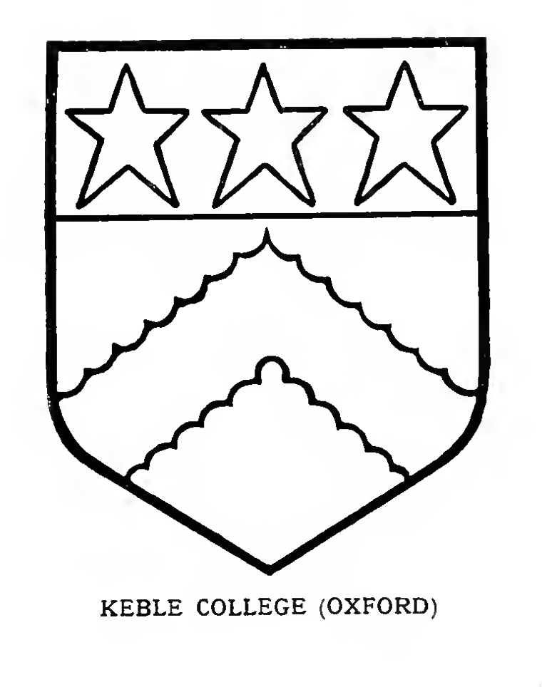 KEBLE COLLEGE (Oxford).