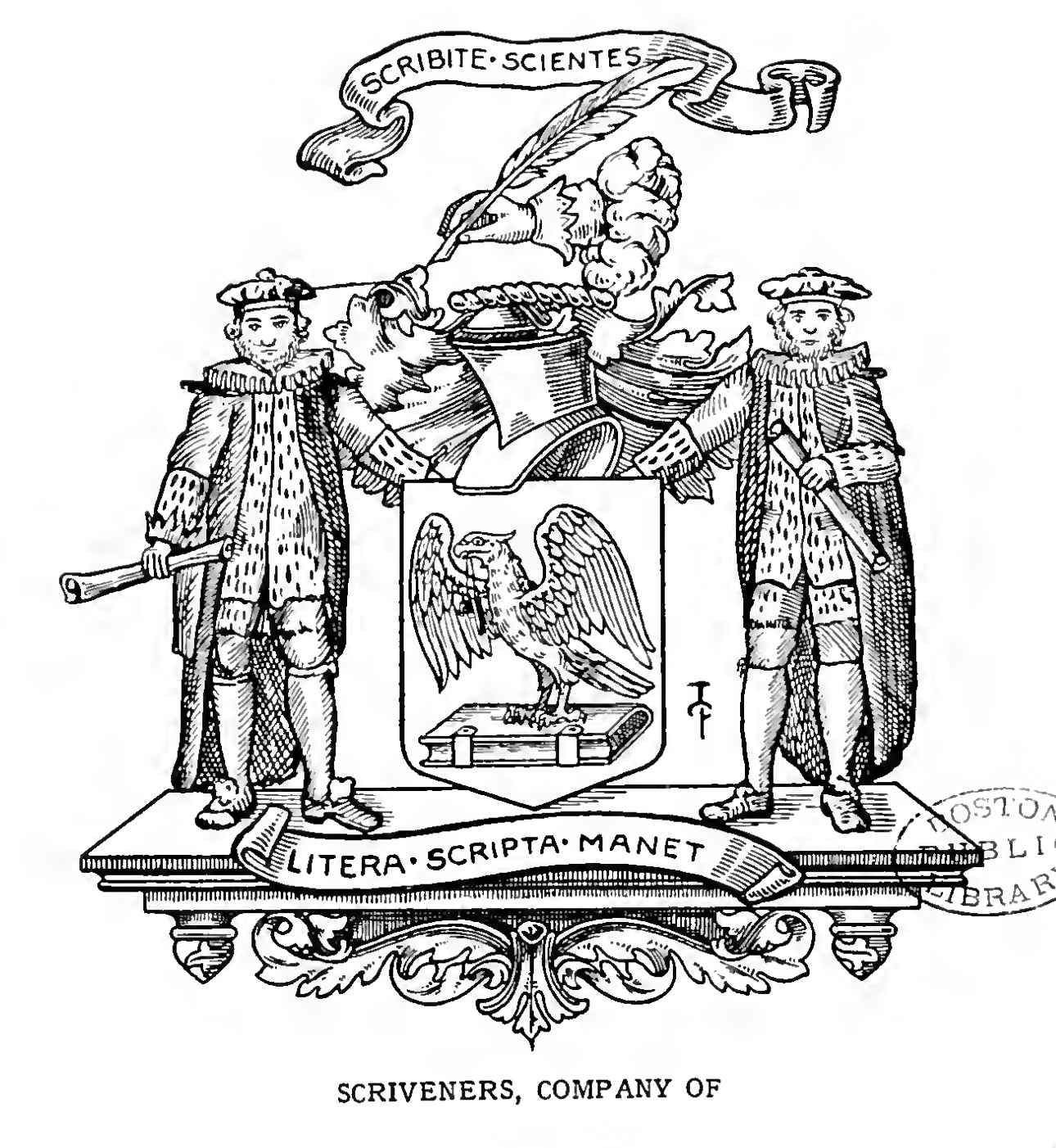 SCRIVENERS, The Worshipful Company of, London.