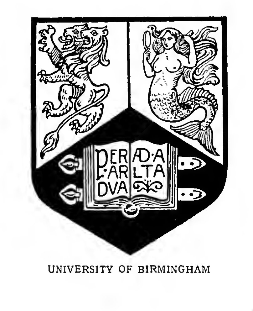 UNIVERSITY OF BIRMINGHAM.