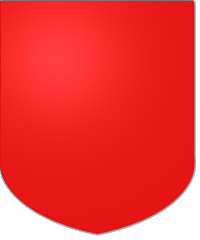 gules - a plain red shield